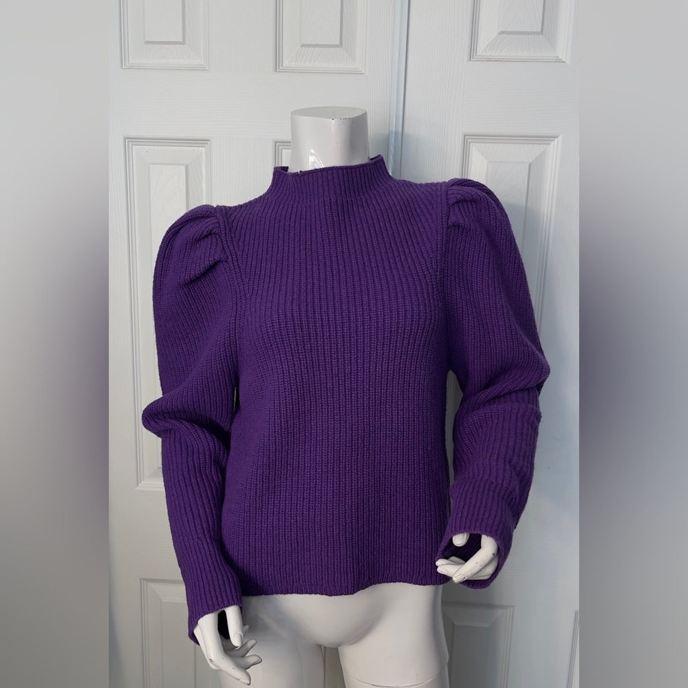 💯Wool Sandro Paris Turtleneck Sweater